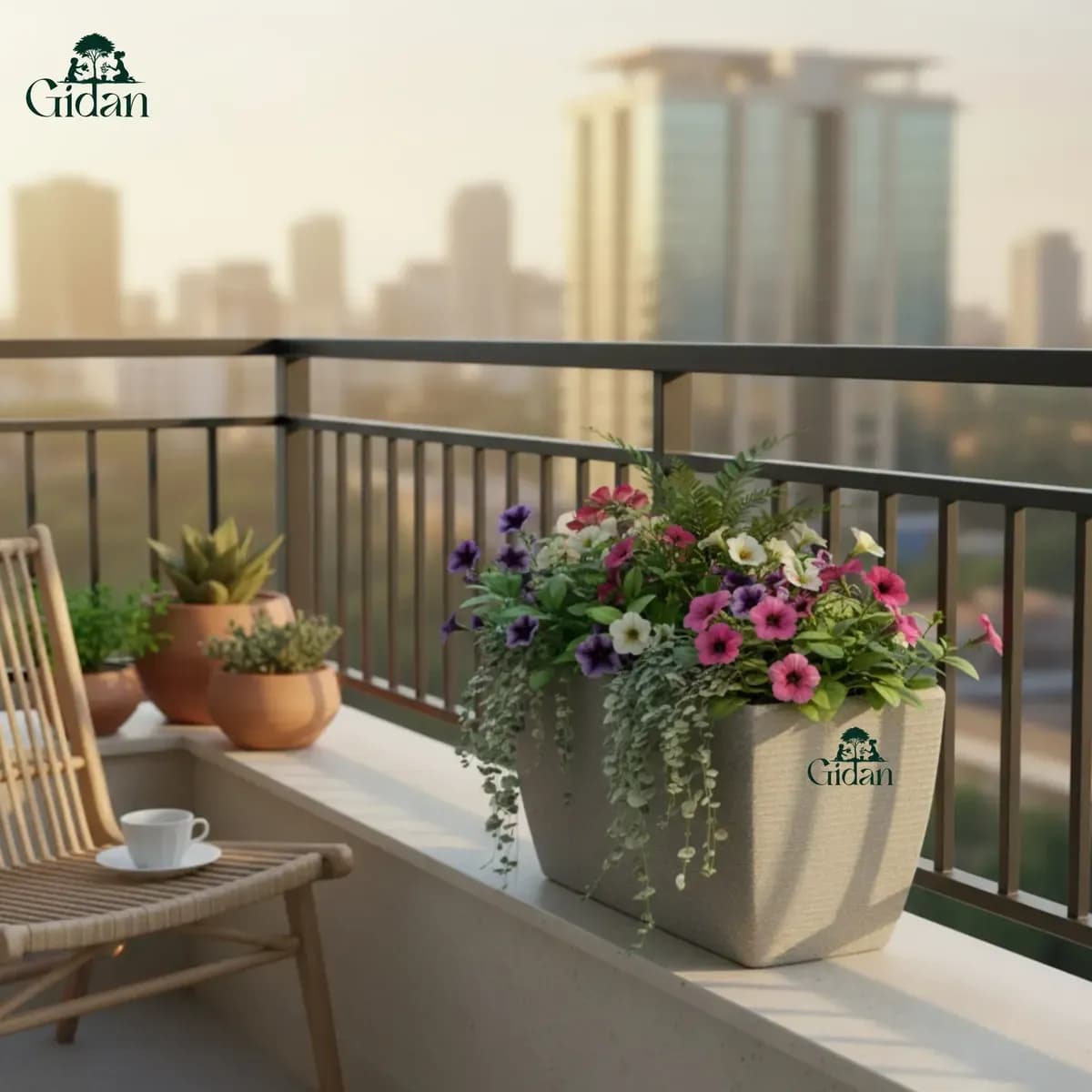 Lara Tall Planter hover